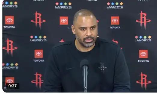 乌度卡就是全联盟最被高估的主教练火箭又输球了，输给了弱队国王，这还是在申京复