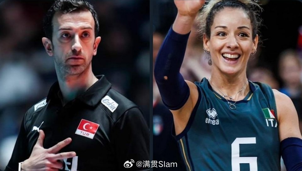 女排桑塔雷利在世锦赛前谈老婆德吉纳罗，完美体现老婆最好老婆最棒[大笑]