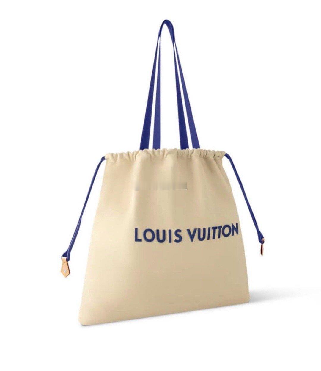 防尘袋还是帆布袋？LV新款售价近10万～～路易威登(LouisVuitton