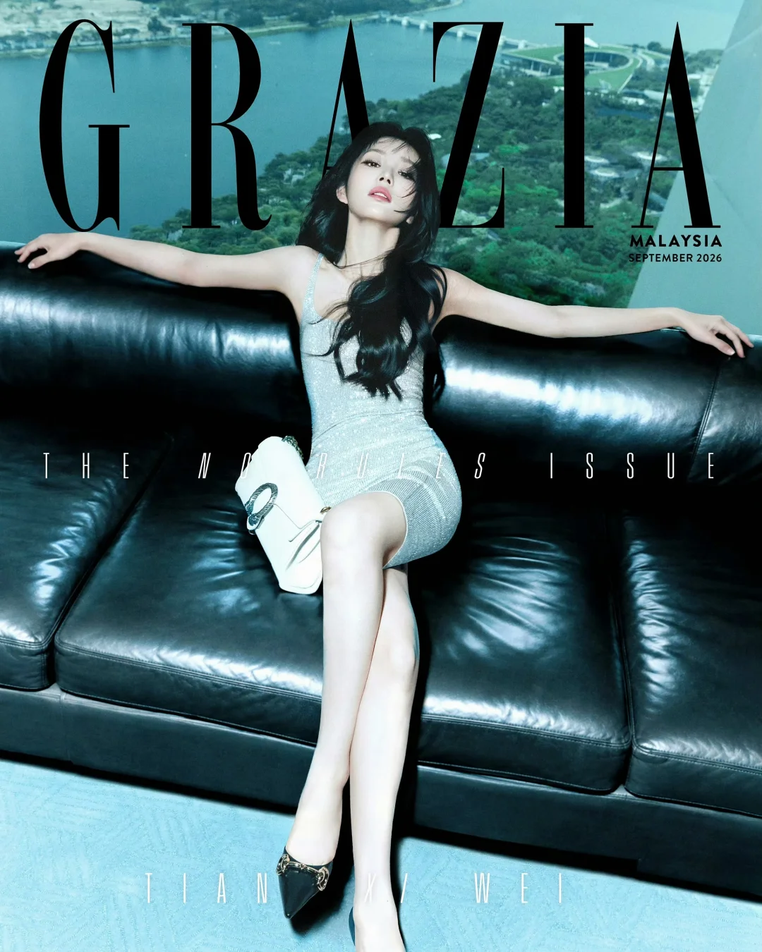 田曦薇✖️Grazia双版金九首封即高光