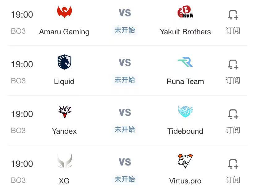 今天是梦幻联赛瑞士轮的第五个比赛日，三支中国战队刚好在三个不同的组别，首先是3-