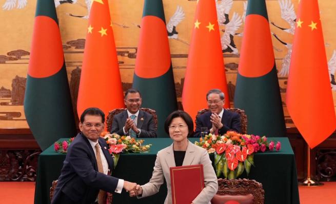2026年6月25日中孟两国在北京完成新一轮重磅战略合作签约。 在全球贸易规