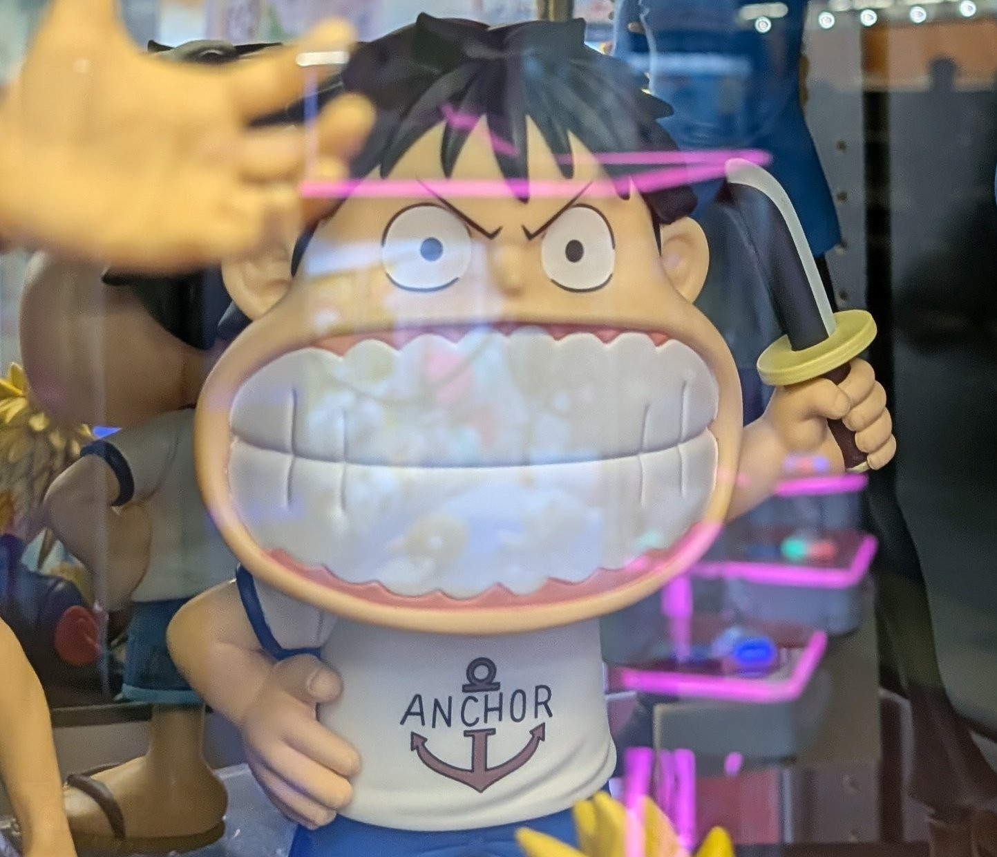 SOFVIMATES超大一口牙的小路飞手办将于明天5月27日发售。路飞海贼王航