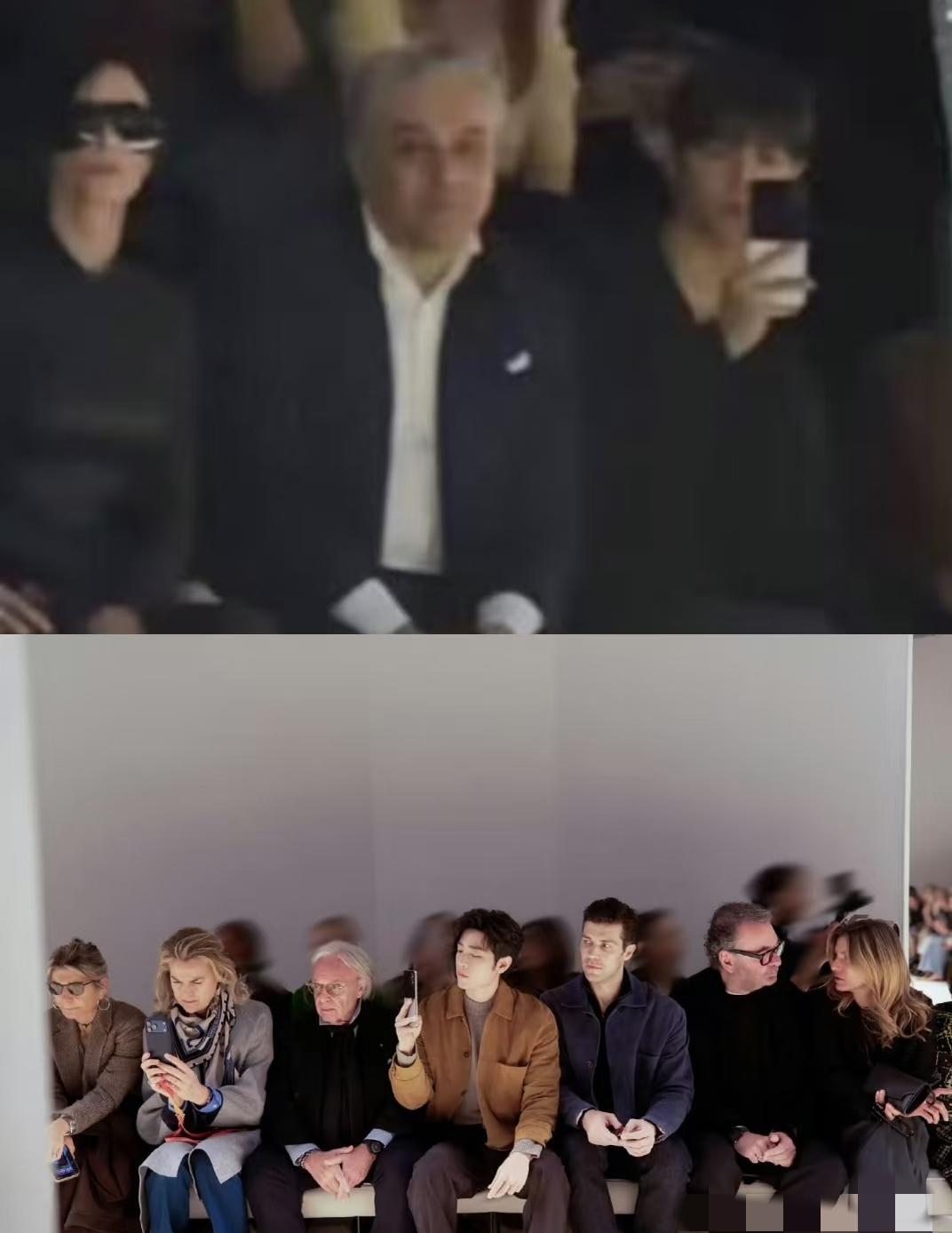 肖战和黛米摩尔中间，只隔了一个开云集团的老板。这个座次，是顶奢圈最精准的社交标