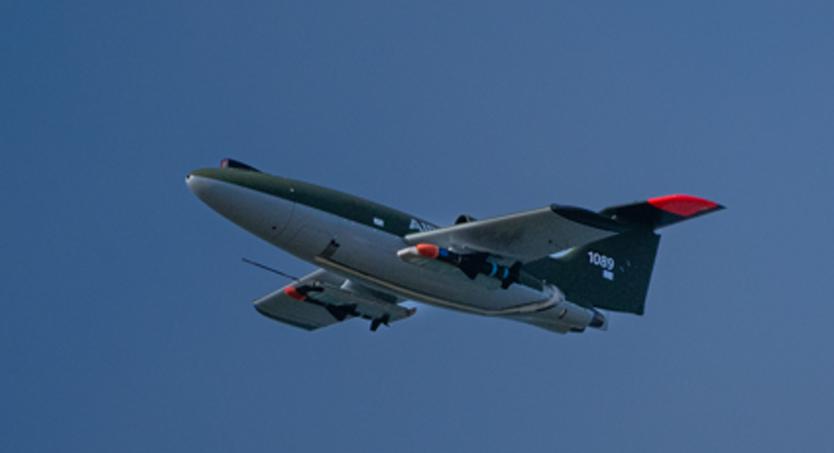 注意!这不是起猛了穿越回1944。空客公司昨天在德国试飞了防空无人机系统Do