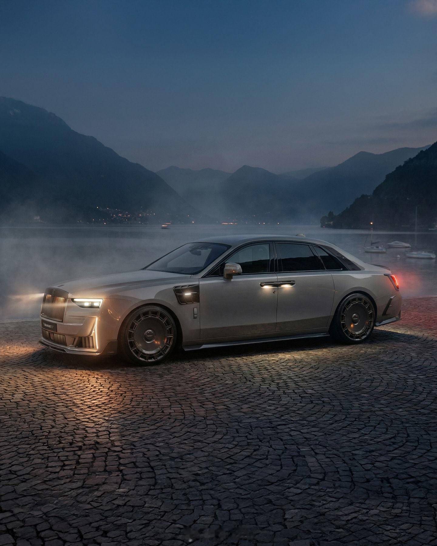 劳斯莱斯劳斯莱斯GhostBlackBadgeMansory打造的劳斯莱斯