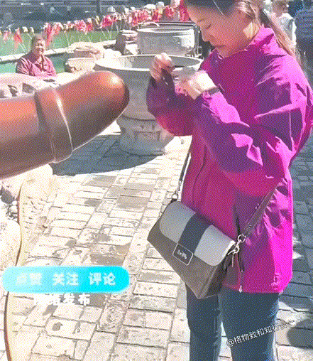 大姐这是不是练过，肺活量这么厉害[赞]
