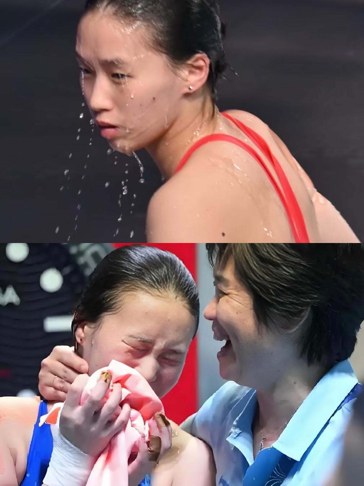 陈芋汐接受采访时又哭了，这波真的看不得[捂脸哭]​​她直接说出全运会目标：就