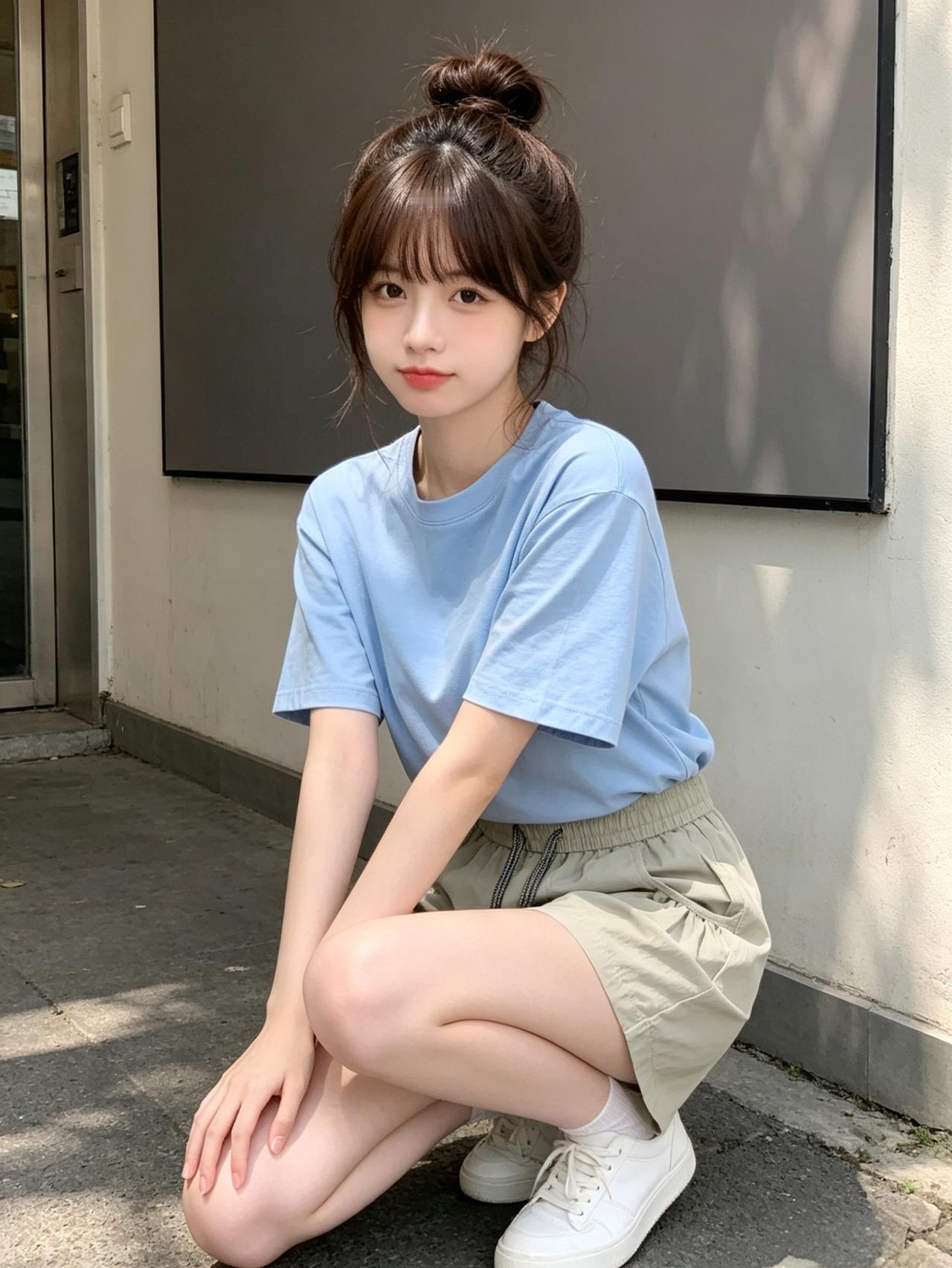 元气少女，清新穿搭显可爱女生如何穿搭看起来时尚更有品味呢甜美小仙女的穿搭