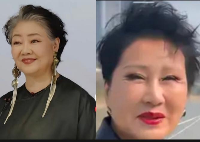 萨日娜的状态没有医美没有装嫩，看到没有，不管是男人还是女人，是到了一定的年龄