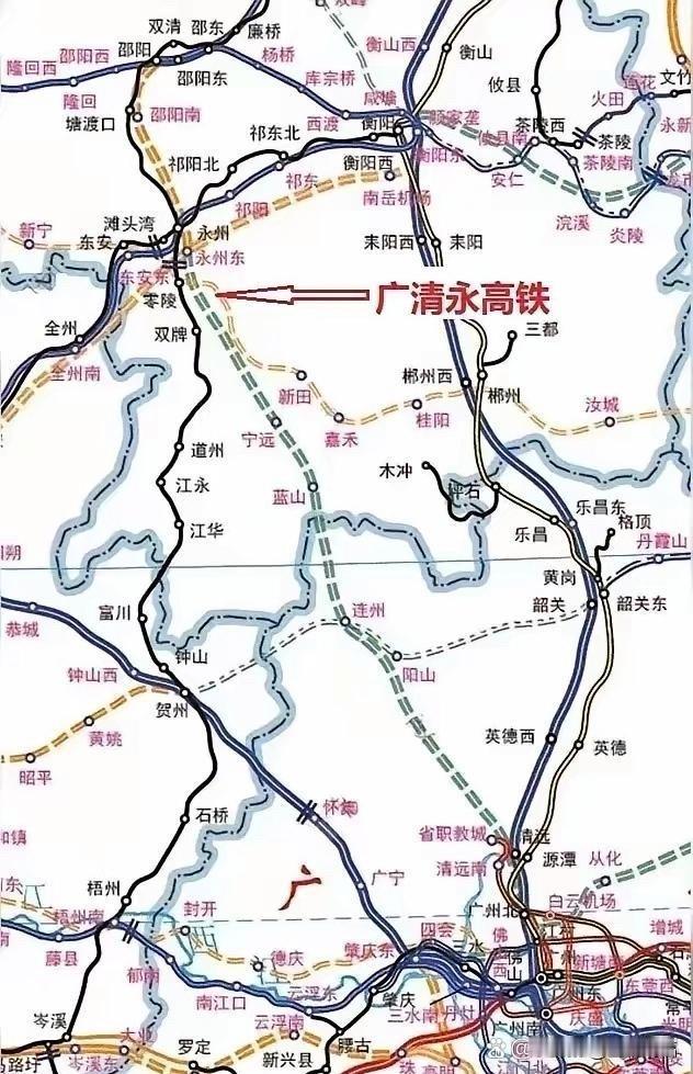 广清永高铁开工，受影响最大的就是湖南衡阳。湘南第一大高铁枢纽的地位，无论如何也会