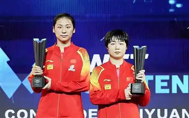 国乒无缘女双决赛!1月17日，WTT球星挑战赛多哈站女双半决赛，石洵瑶/王晓彤