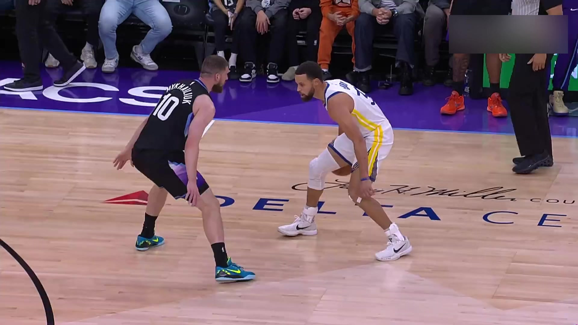 库里高难度三分