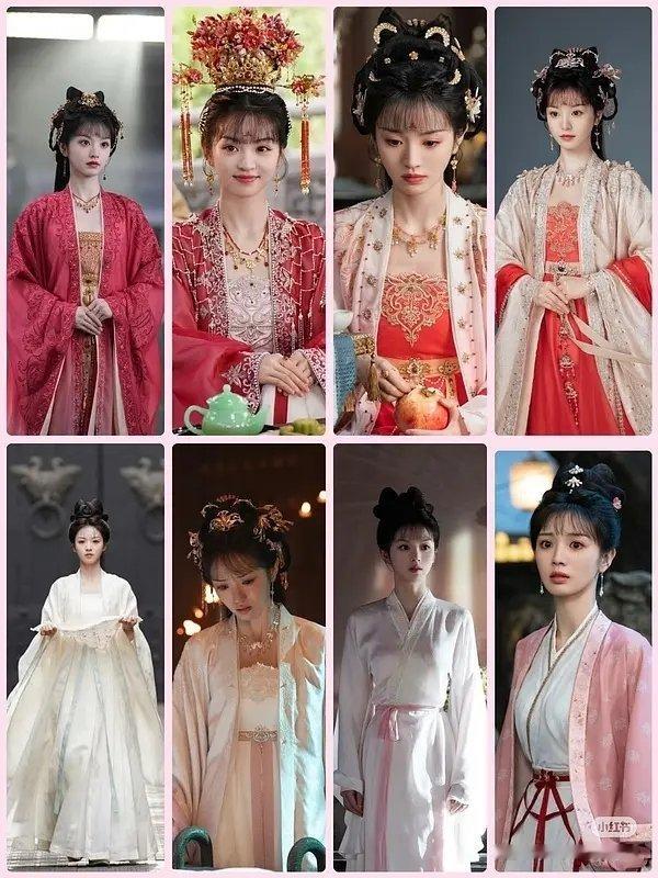 田曦薇每部剧的发型都有特点有区分度大奉打更人时期子夜归时期嫁金钗