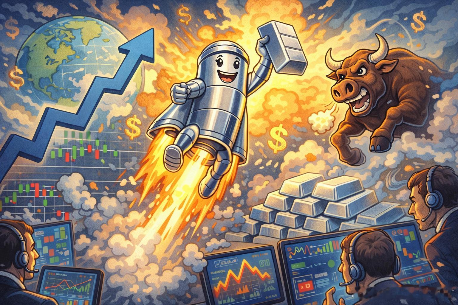 白银站上66美元：一场由短缺与新需求点燃的狂飙周三亚市，现货白银连续突破65美元