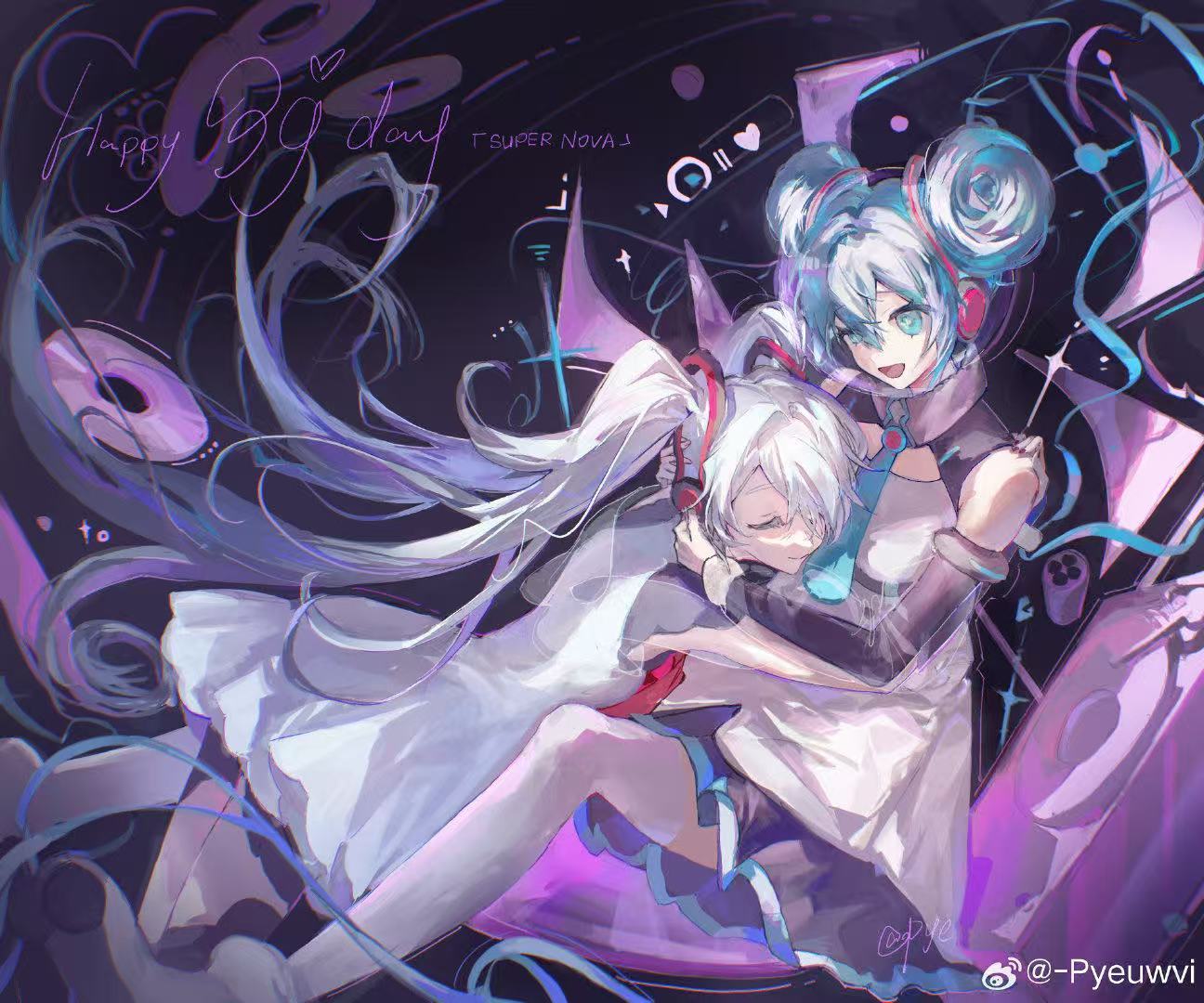 好多萌萌哒初音酱呀，也让我看看你的作品呀！2026初音未来39创作日初音未来