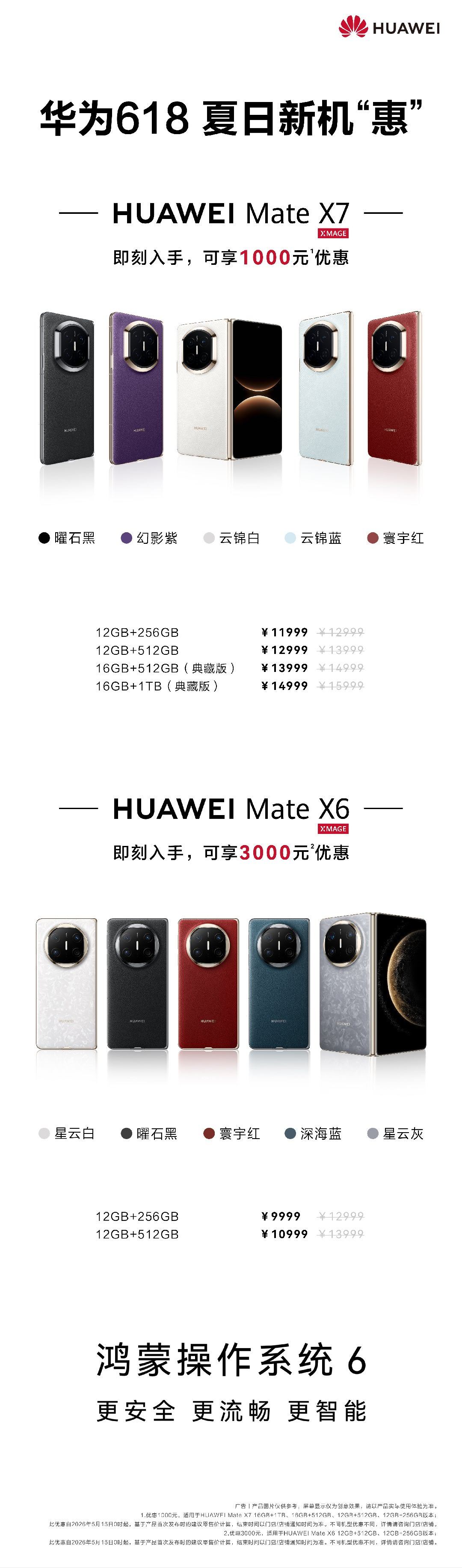 华为狠起来，真的是连自己都打。行业普遍涨价的大背景下，MateX6降价3000