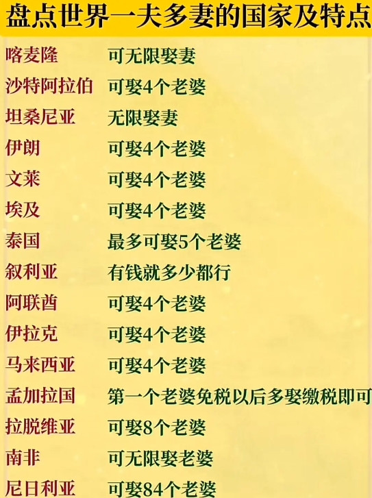 似乎有一个共同的特点都是文明发达国家