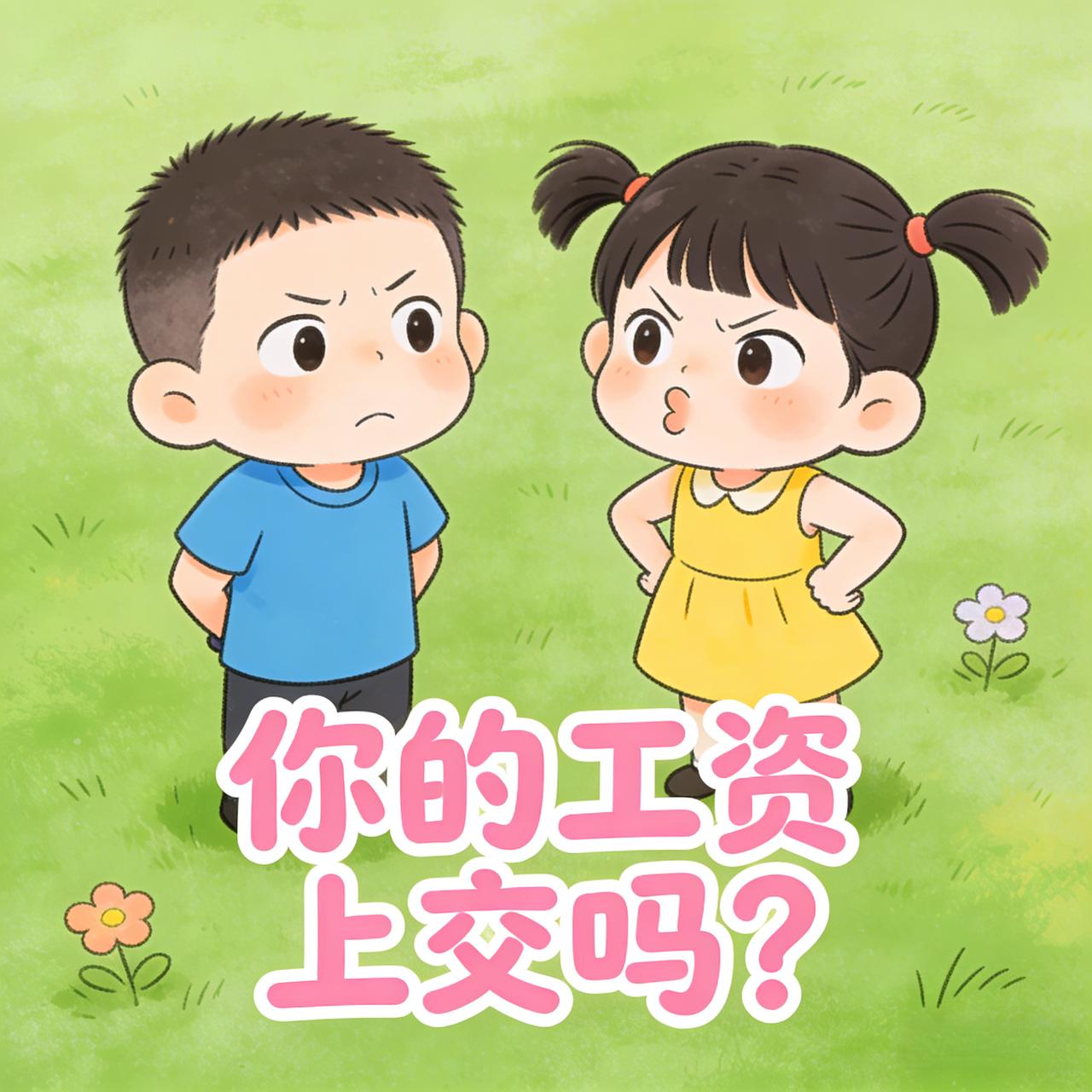 无法想象现在有大量女性要求老公上交工资。我认为如果一个女的读过书接受过高等教育