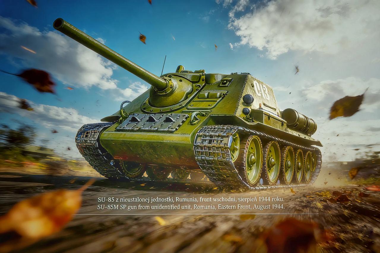 苏联钢铁猎手：SU-85、SU-100与SU-122的战场抉择二战烽火中，为