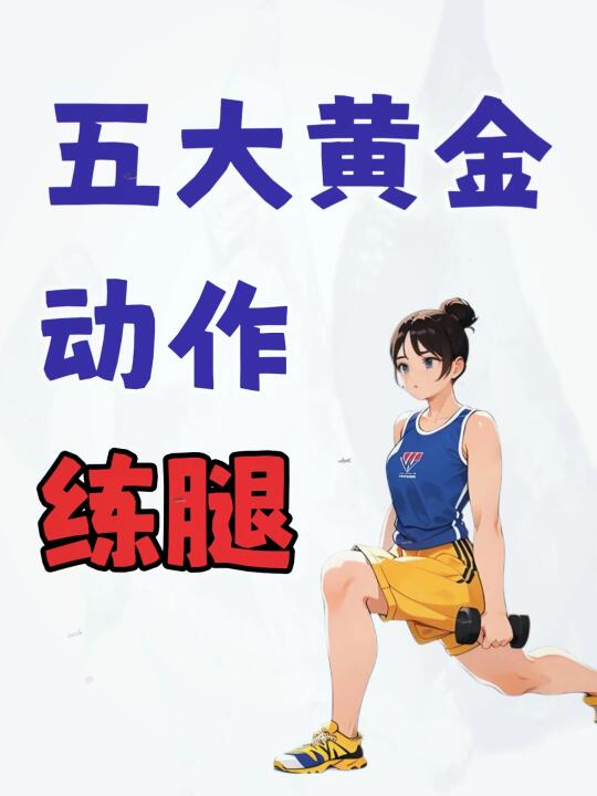 练腿日 五大黄金动作练腿！