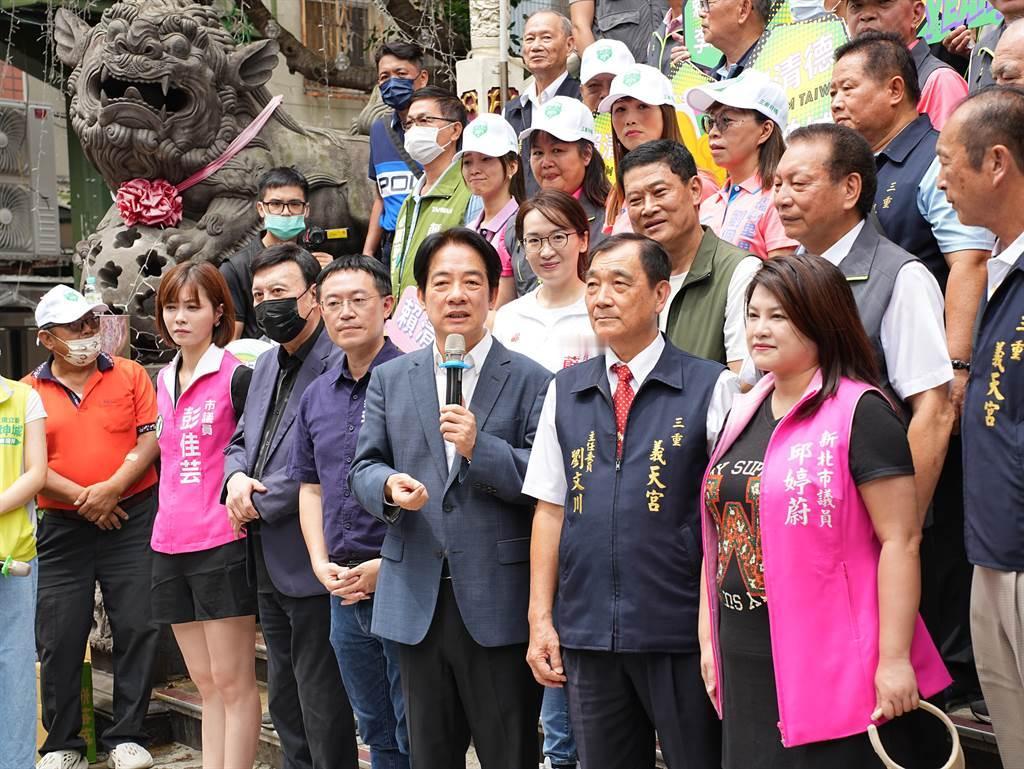 美将军支持中国统一，赖清德着急去寺庙祈福，祈求台湾民众不要抛弃他。美国方面