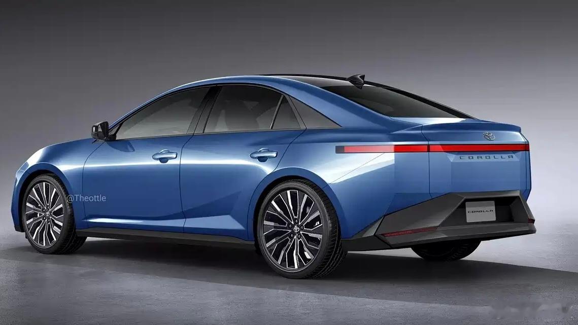 丰田全新一代卡罗拉量产版假想图曝光：外观内饰颠覆认知！日前，丰田全新一代卡罗拉量