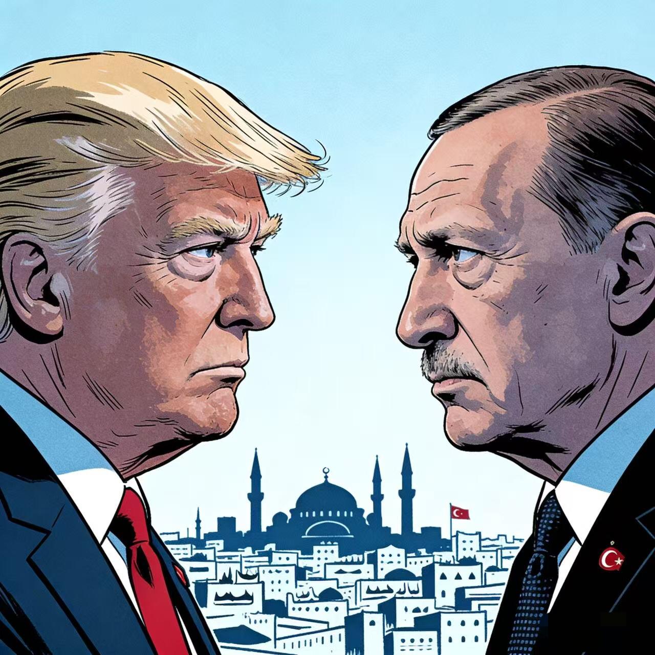 你敢相信吗？特朗普抛橄榄枝！当地时间1月17日，土耳其总统府证实，美国总统特朗