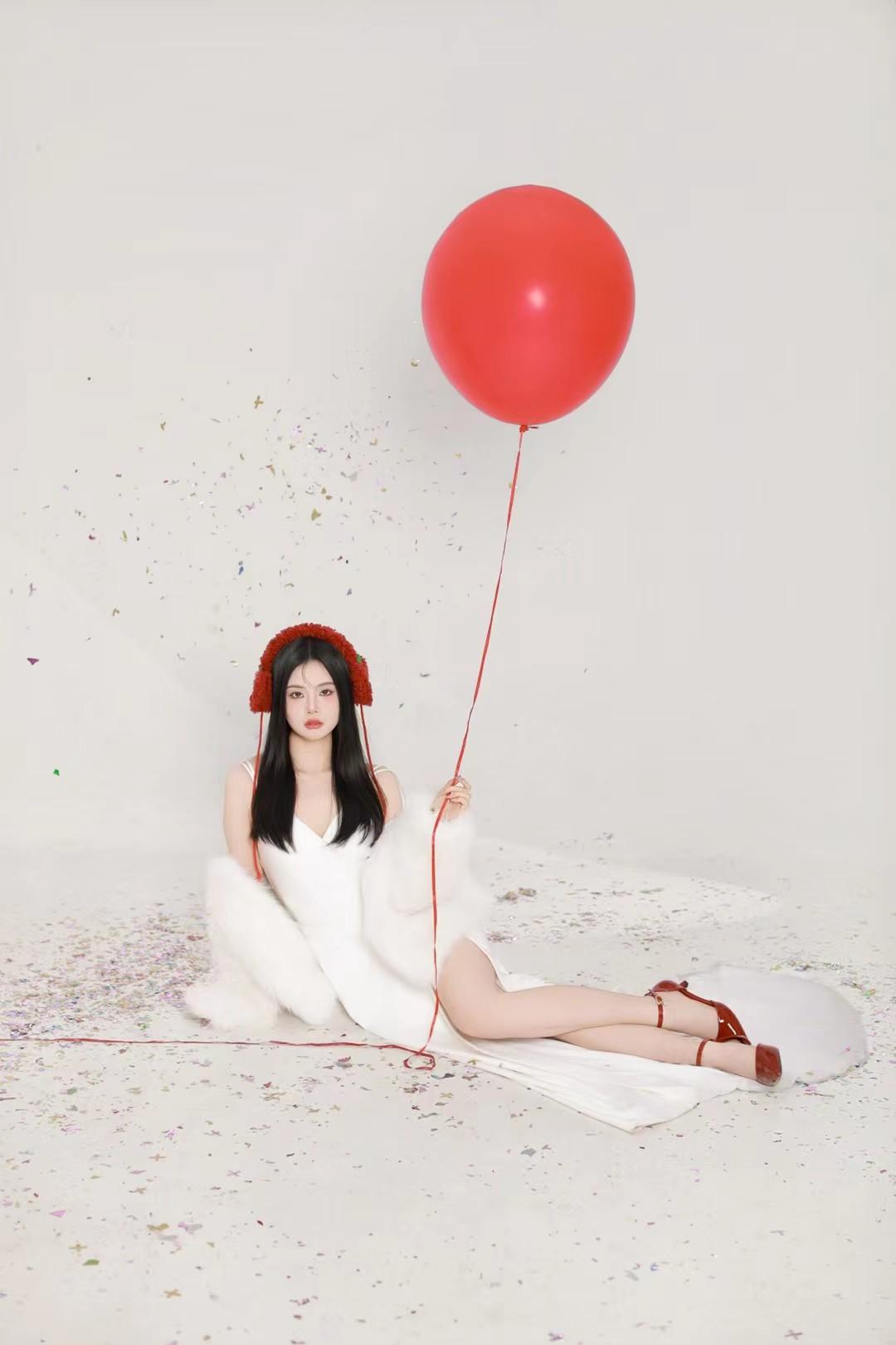 性感与可爱并存是什么体验?少女摄影|NO.0231期小露香肩+高开叉清纯