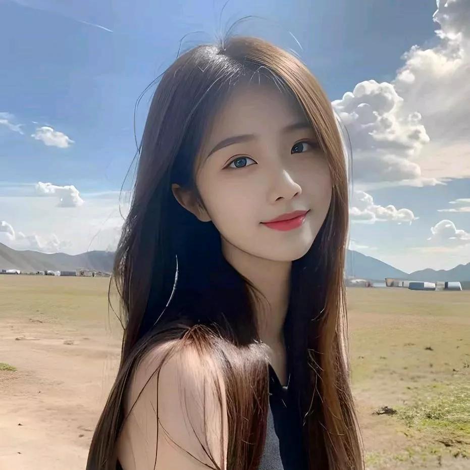 少女与草原的浪漫邂逅🌿✨草原气质美女草原白马少女草原牧羊少女美女草原姑娘