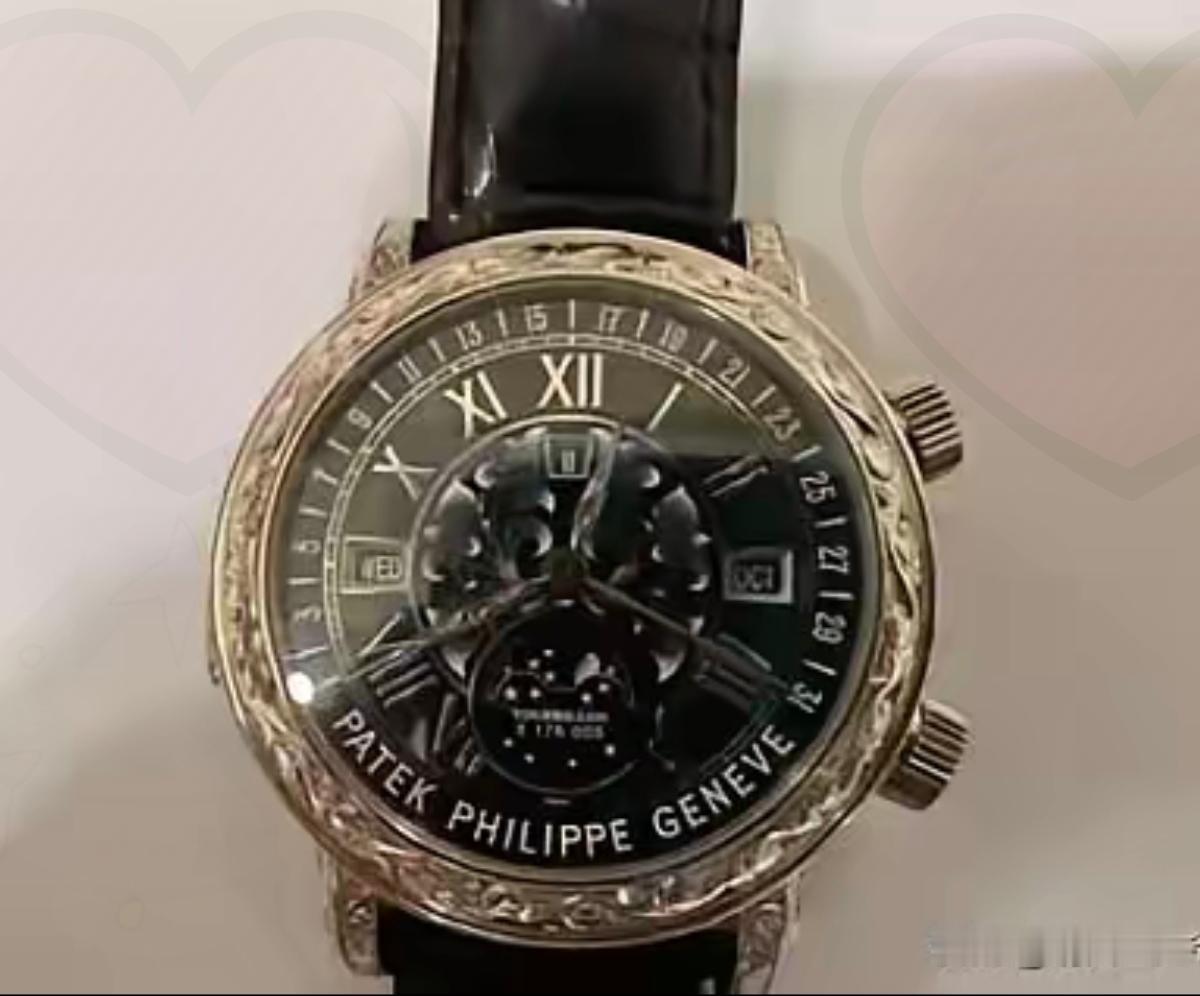 深圳“黑老大”张伟在狱中怕是要惊掉下巴，他那只全球限量的百达翡丽，居然以2877