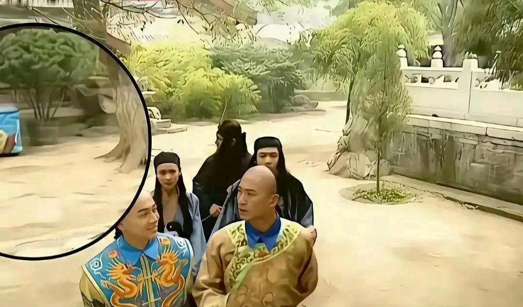 当年看《还珠格格》时，这么明显的穿帮镜头竟然没有发现！