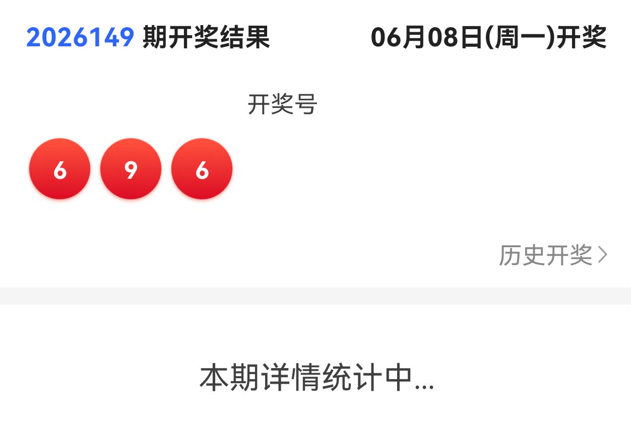 笑不活了！6月8日当晚，3D开出696，想必很多人打爆了666、676、686，