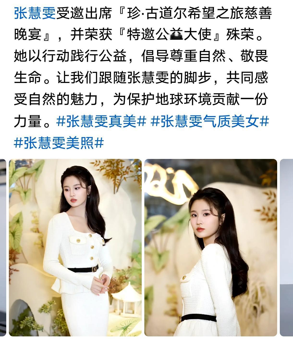 张慧雯曾参加的