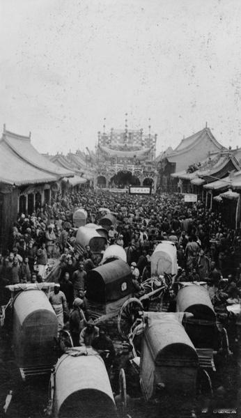 庙会，山西忻州，1907年​​​