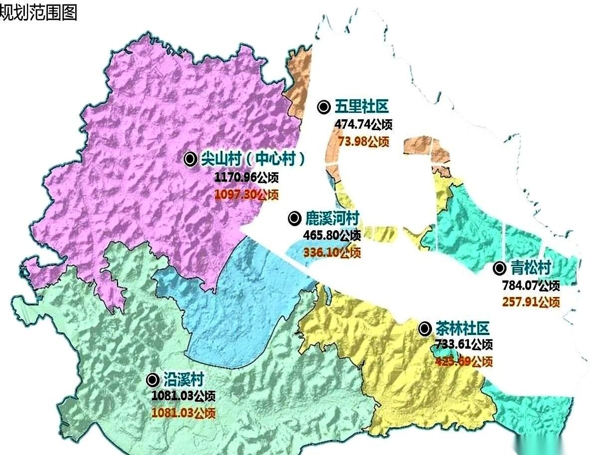 那张红圈圈的图，一发出来，我整个人都蒙了。好家伙，4700多公顷。听着像个天