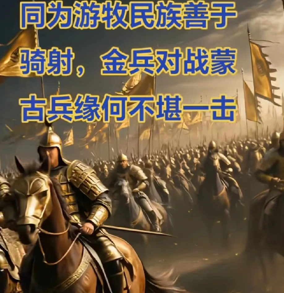 中原是一块神奇之地，谁来了就都不会打仗了。因为蒙军的统帅是铁木真，而金军的统
