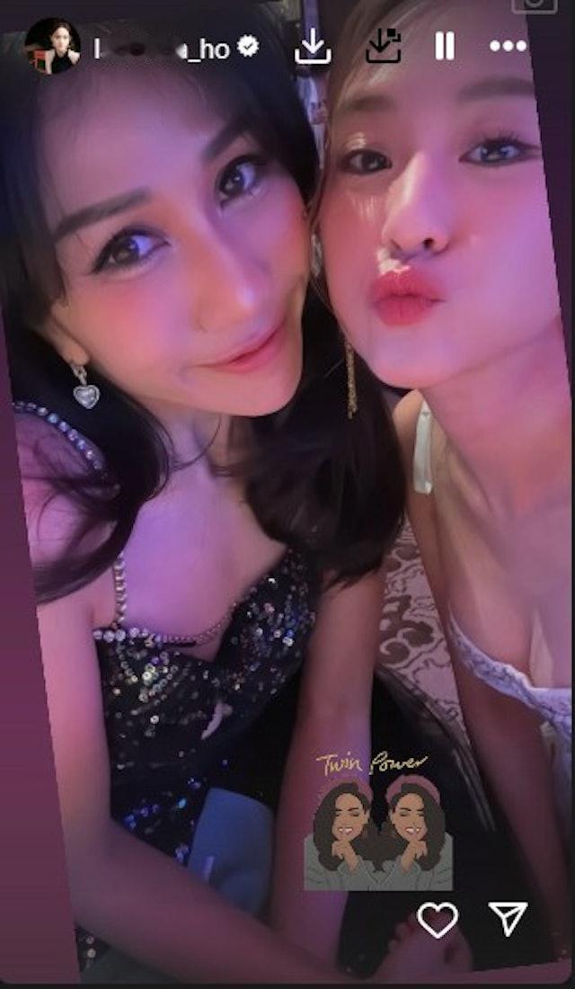 已故赌王何鸿燊与三太陈婉珍的两位千金何超云、何超莲，与四太梁安琪的千金何超云向来