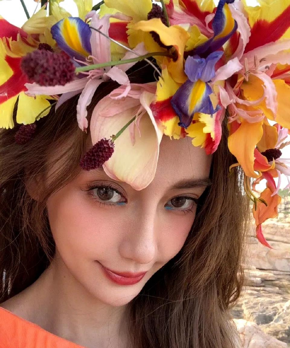 Angelababy近照，美的越发高级了!小明哥真的让人无法理解，这么美的媳