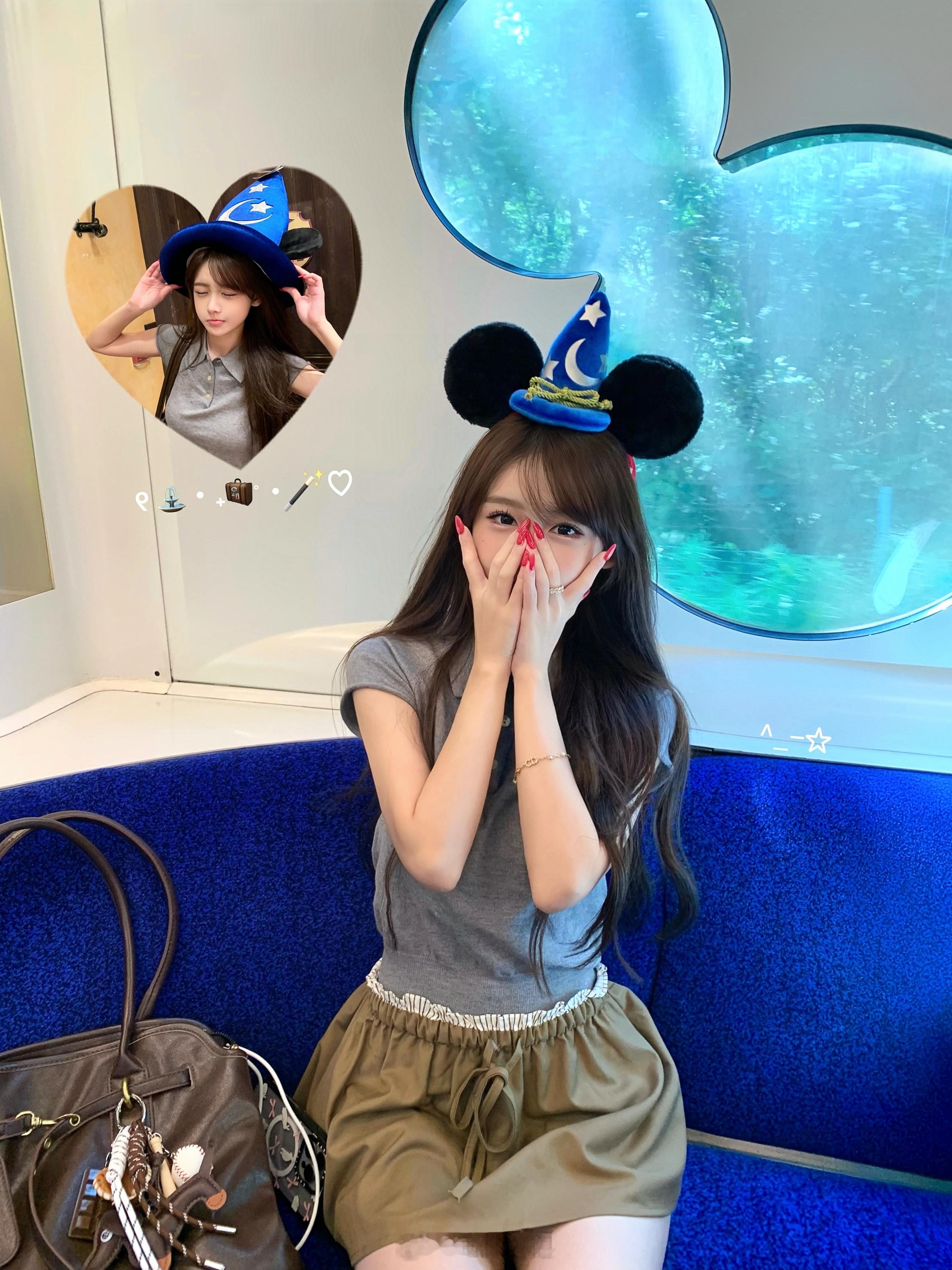 HKDisney⛲️米奇列车太可爱啦！最好玩的项目是灰熊极速矿车🙌港迪的