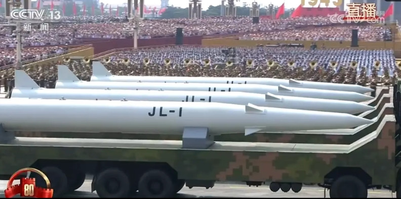 JL-1+DF-61+JL-3，中国已经拥有世界顶级的海陆空三位一体战略核打击力