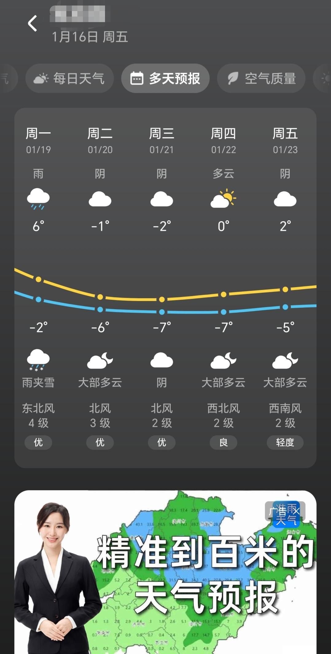 明天将迎来四九第一天，再过4天又进入大寒节气。数九寒冬最冷的时段就要到来了，