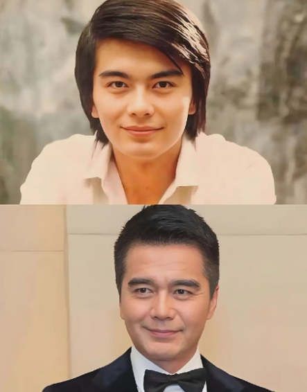 最近看到许亚军年轻和老了的照片对比，不得不说，他真是老了更帅！年轻时的许亚军，五