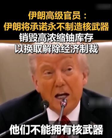 伊朗不能拥有核武器，这是全世界都得遵守的底线！伊朗放弃核武器，这符合世界所有国家
