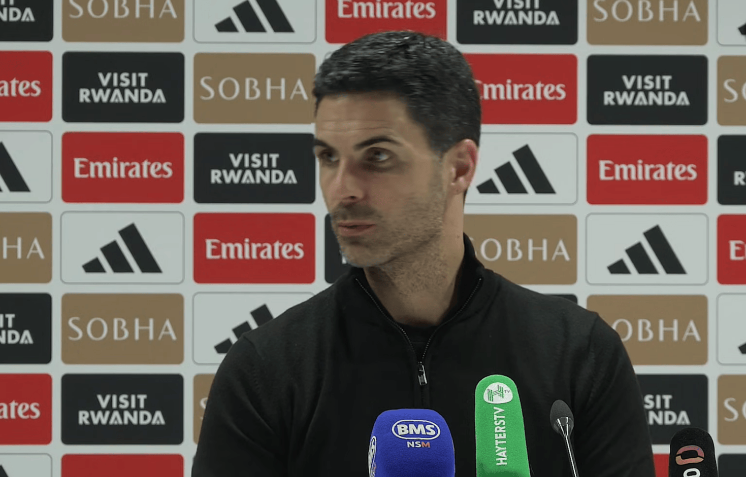 阿尔特塔: 赖斯能走但踢不了;莫斯克拉讲不清他到底伤在哪