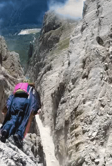 极限挑战，这个一般人还真玩不了，必须要有足够的勇气。