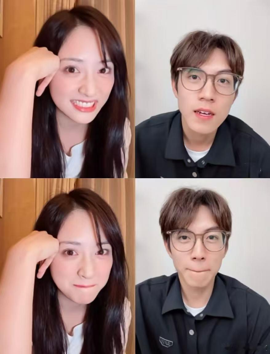 沈月赵一博看哥嫂亲热戏红温了这两个人红温的样子真是太搞笑了，以后多让他俩直播看哥