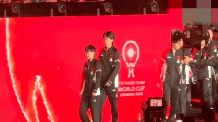 这一点确实相信了11.30日，迷糊莎莎入场时又走错路了哈国乒混团