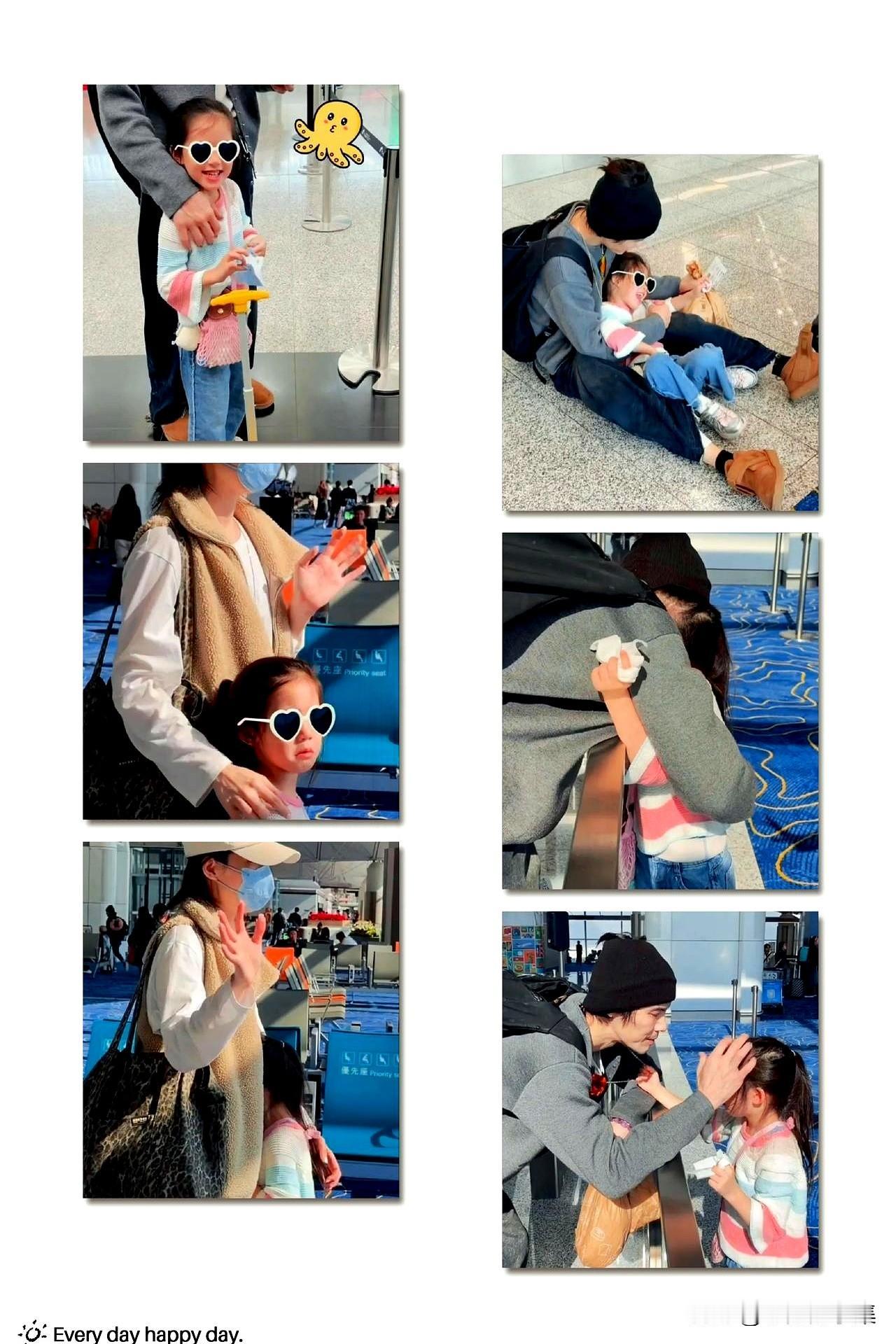 豪门的光鲜背后，往往藏着最朴素的无奈。向佐在机场送别妻女这幕，直接把我看沉默了