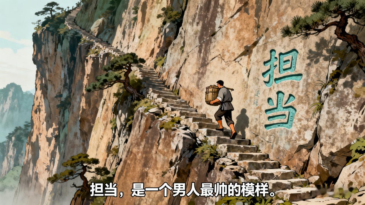 一个男人最大的靠山,只有这四个字!第一:有能能,是一个男人最稳的支柱。